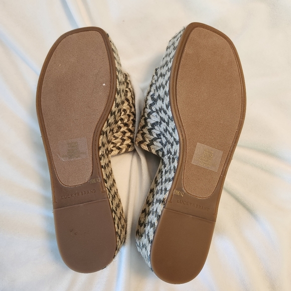 Lucky Brand 10 Befanni espadrille wedge slip on sandal - Picture 6 of 11